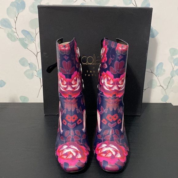 Coliac x Tanya Taylor Kimono Printed Marta Boot EU Size 38.5 (US Siz… - Picture 2 of 12